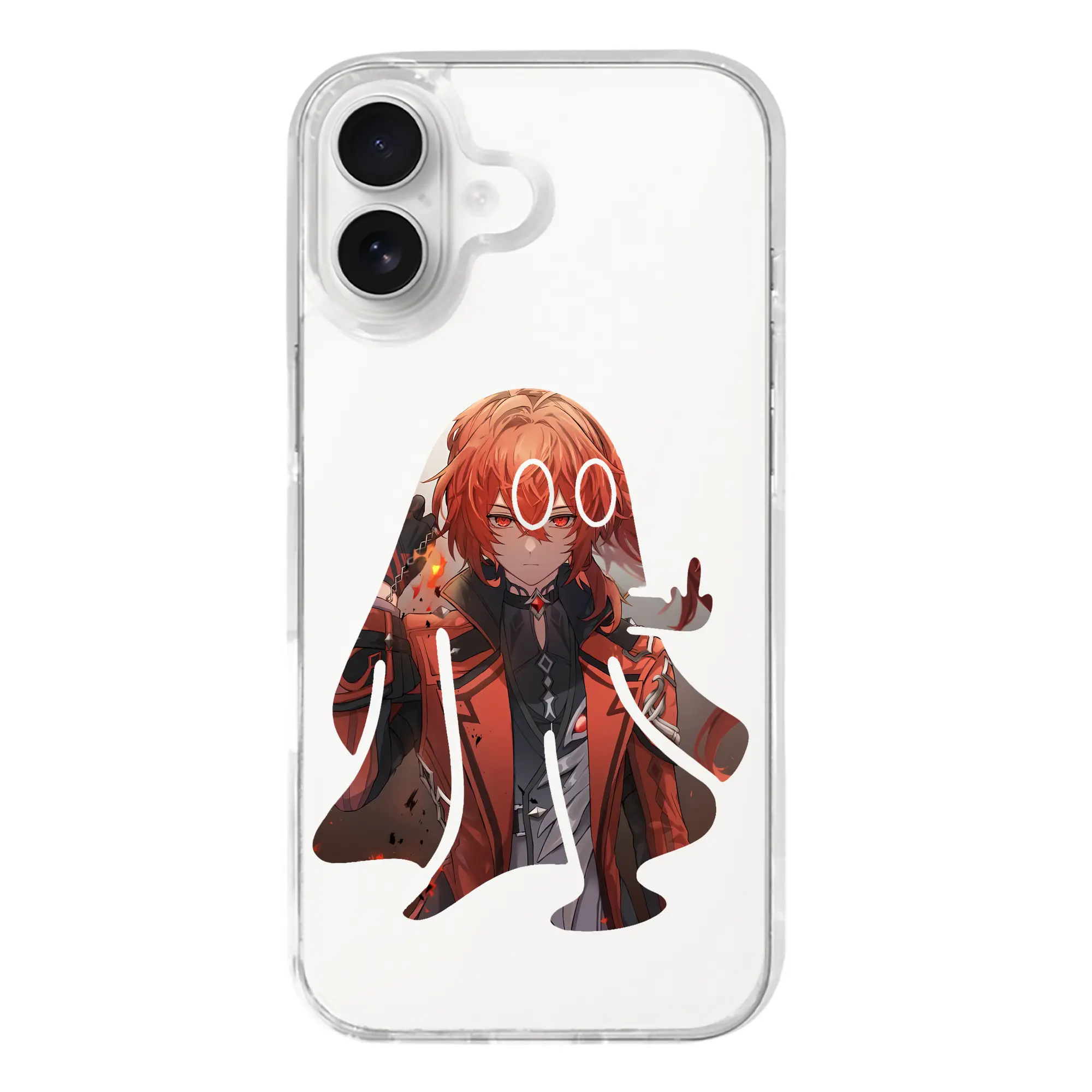 原 神 グッズ ディルック - iPhone 17シリーズ 透明スマホケース – 薄型・耐衝撃・精密フィット保護カバー